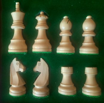 8x16 nemagnetick chess set