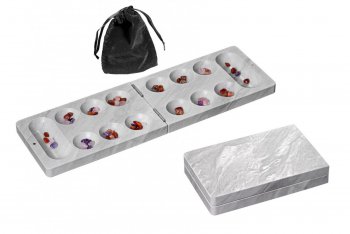 Kalaha Mancala cestovn marble