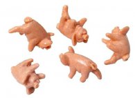 Prastka-kostky Schweine Wurfel