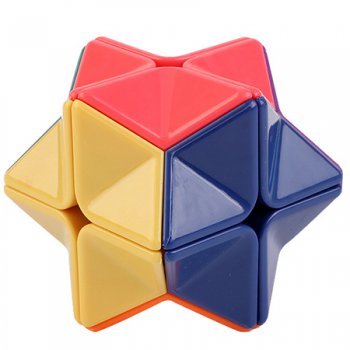 ZY Prismatic Pocket 2x2 Magic Cube Dark Color Scheme