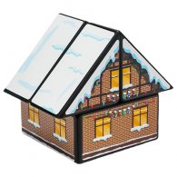 DianSheng Snowy House 2x2 Cube