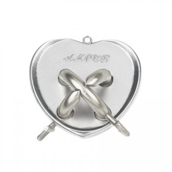 Mini Huzzle Cast Puzzle Amour stbrn