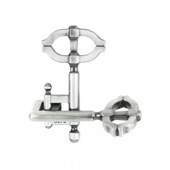 Mini Huzzle Cast Puzzle Key II (stbrn)