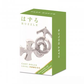 Mini Huzzle Cast Dolce Stribrny Hlavolam