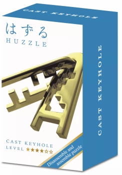 Mini Huzzle Cast KeyHole zlaty