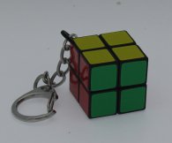 Přívěšek na klíče - Rubikova kostka 2x2x2 - Rubik Studio