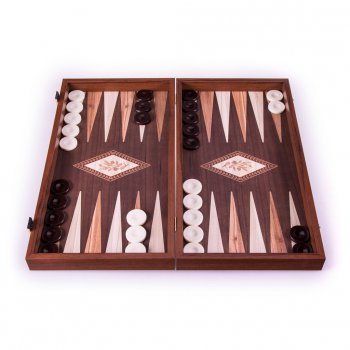 Backgammon Olivový střední