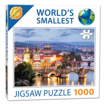 Nejmenší puzzle světa Pražské mosty 1000